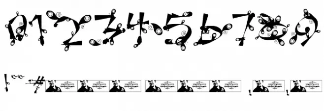 Lost Popnicasiana Font OTHER CHARS