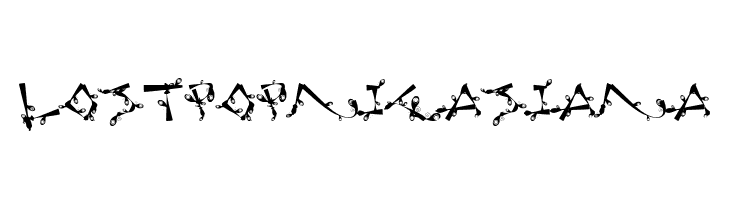 Lost Popnicasiana  Free Fonts Download