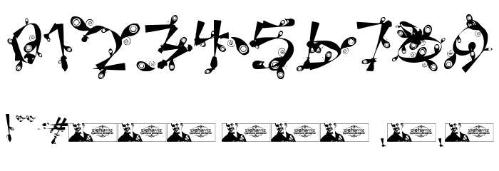 Lost Popnicasiana Font OTHER CHARS