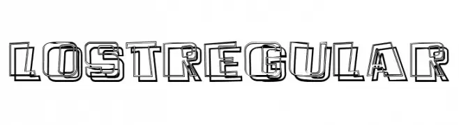 Lost Regular  免费字体下载