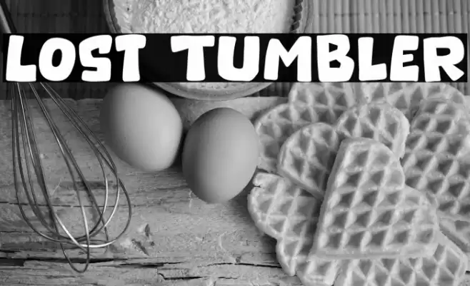 Lost Tumbler Caratteri examples