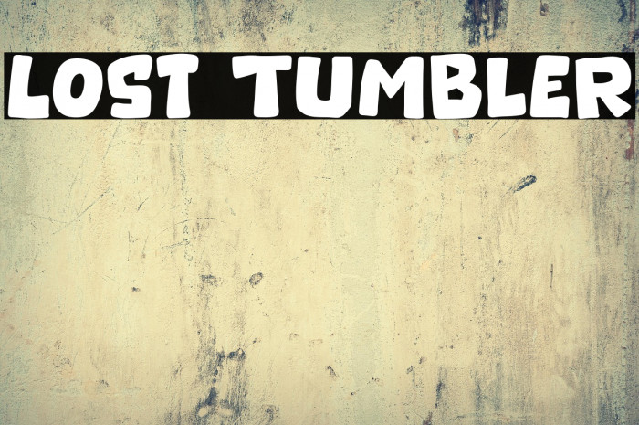 Lost Tumbler Example 3