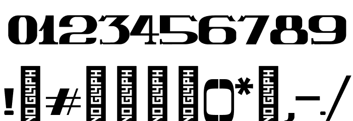 Lost Vietnam Regular Font OTHER CHARS