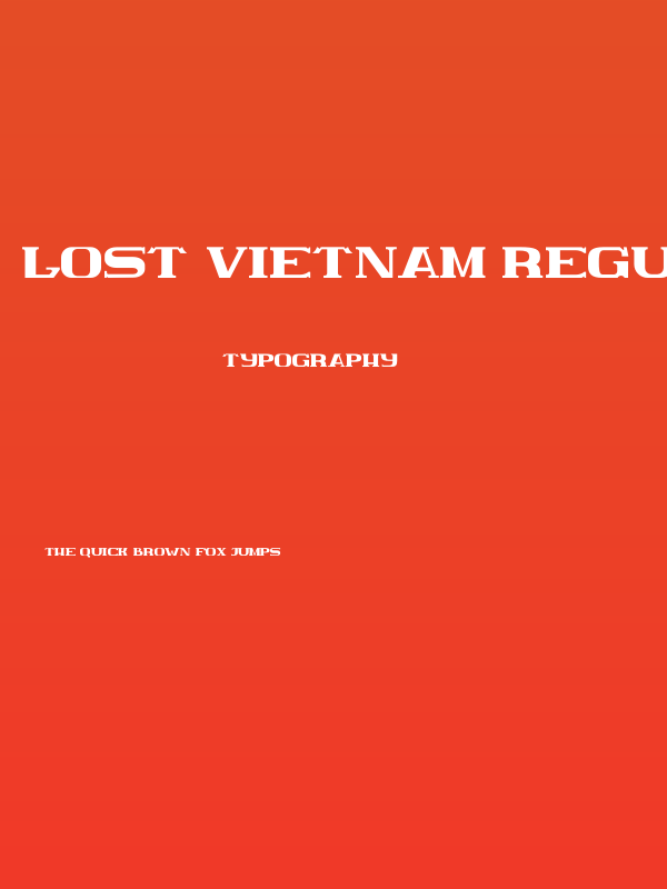 Lost Vietnam Regular Poster