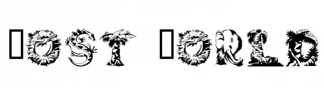 Lost World  免费字体下载