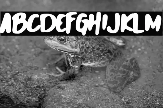 Lost World Font examples