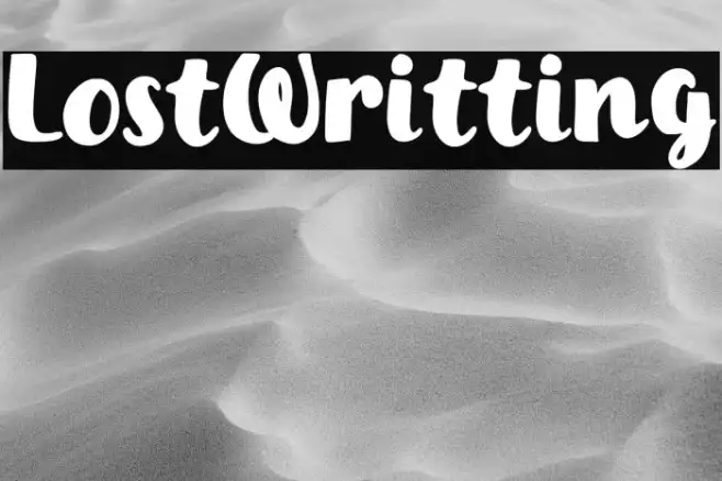 Lost Writting Example 1