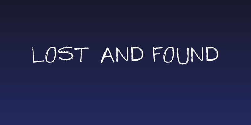 Lost and Found Social Header