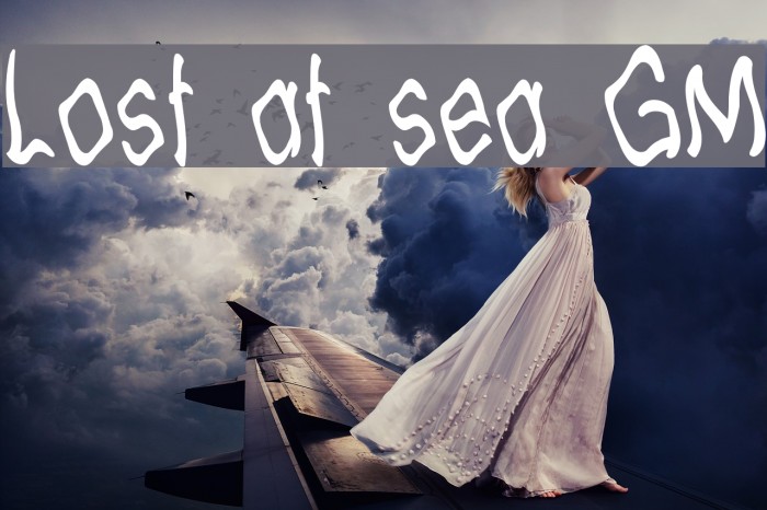 Lost at sea GM Font examples