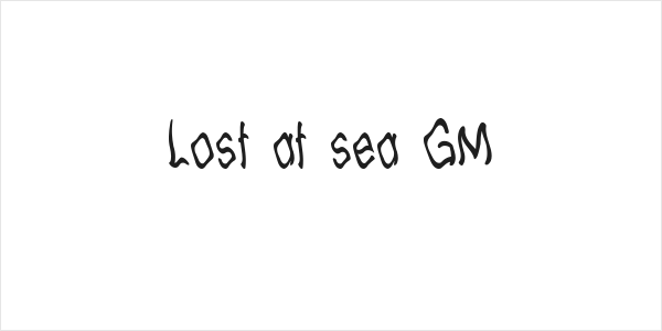 Lost at sea GM Logo
