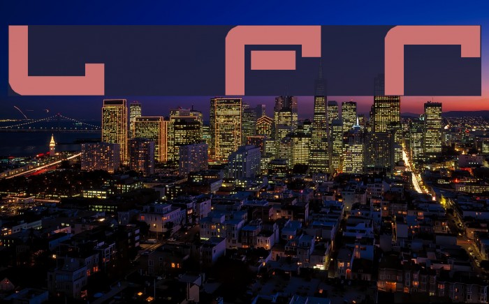Lost in Future Regular Font examples