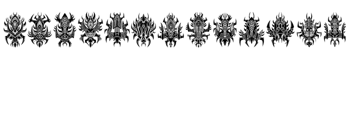 Lost in Space Regular Font LOWERCASE