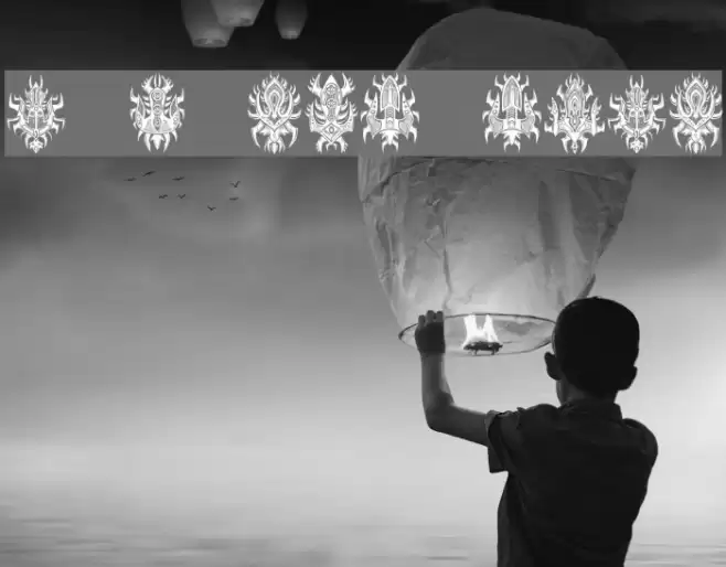 Lost in Space Regular Font examples