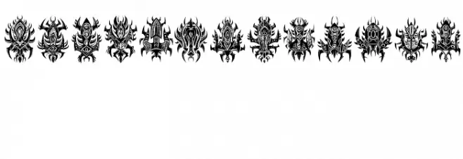 Lost in Space Regular Caratteri MINUSCOLO