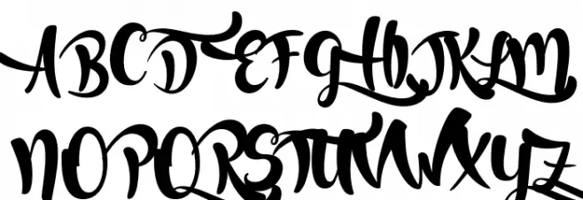 Lost in Wild Regular Schriftart Groß