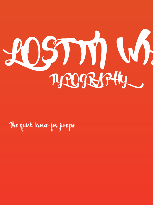 Lost in Wild Regular Poster