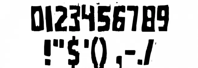 Lost in moments Font OTHER CHARS