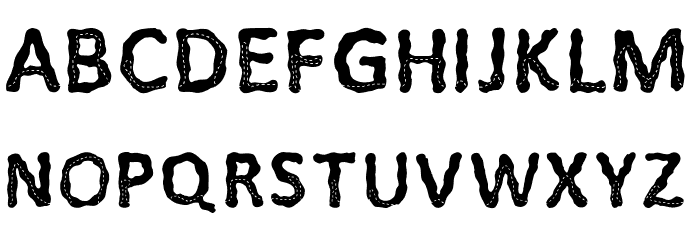 Lost in the Fo'nt'rest Caps Font LOWERCASE