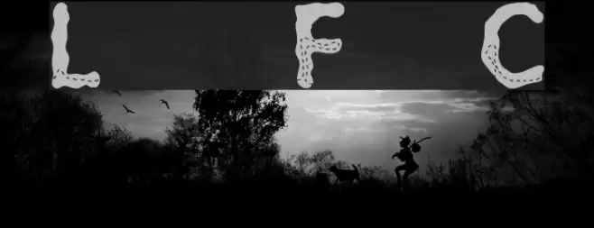 Lost in the Fo'nt'rest  Caps Font examples