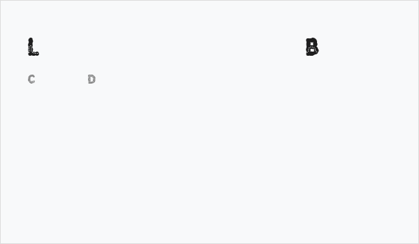 Lost in the fontrest Bold Business Card