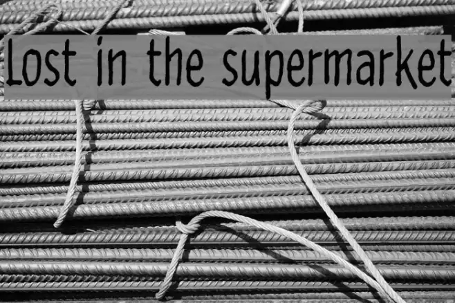Lost in the supermarket Example 2