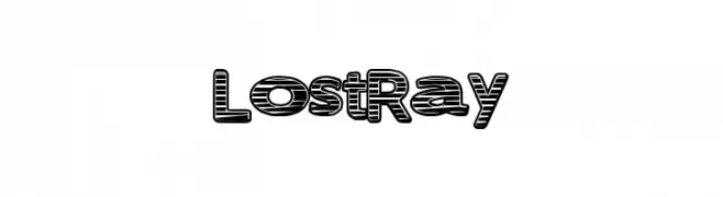 LostRay  免费字体下载
