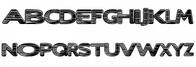 LostRay Schriftart Groß
