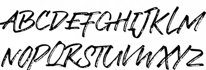 LostRockRegular Шрифта ВЕРХНИЙ