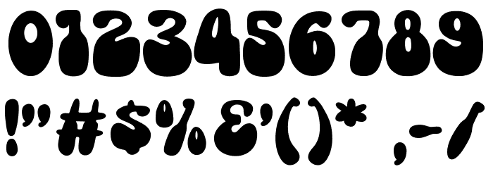 LostSagas Font OTHER CHARS