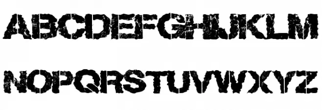 LostType Fonte MAIÚSCULAS