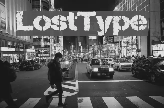 LostType Font examples