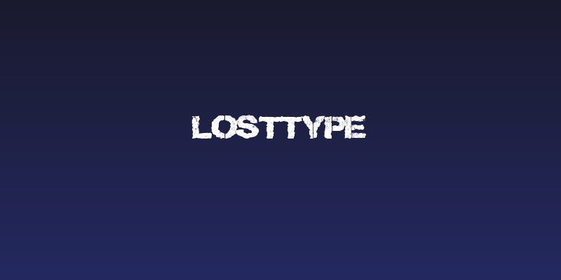 LostType Social Header