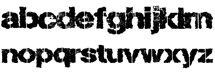 LostType Font LOWERCASE