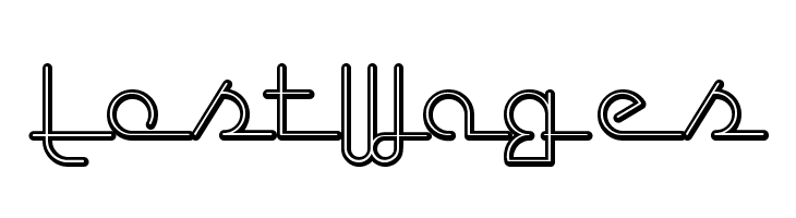 LostWages  Скачать бесплатные шрифты