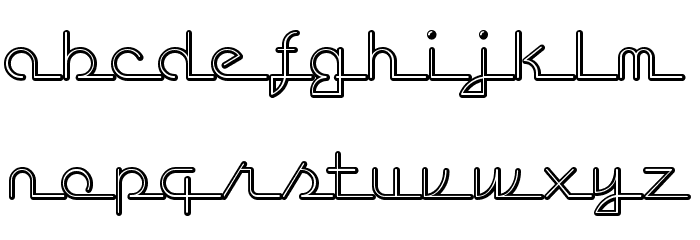 LostWages フォント 小文字