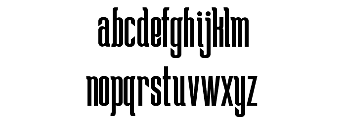 LostWinner-Trial Font LOWERCASE