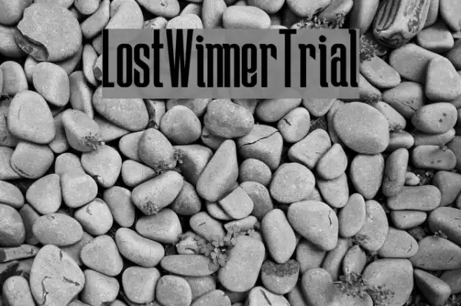 LostWinner-Trial Font examples