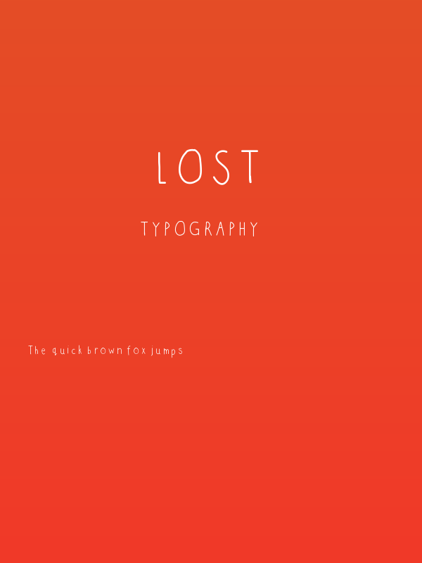 Lost Poster