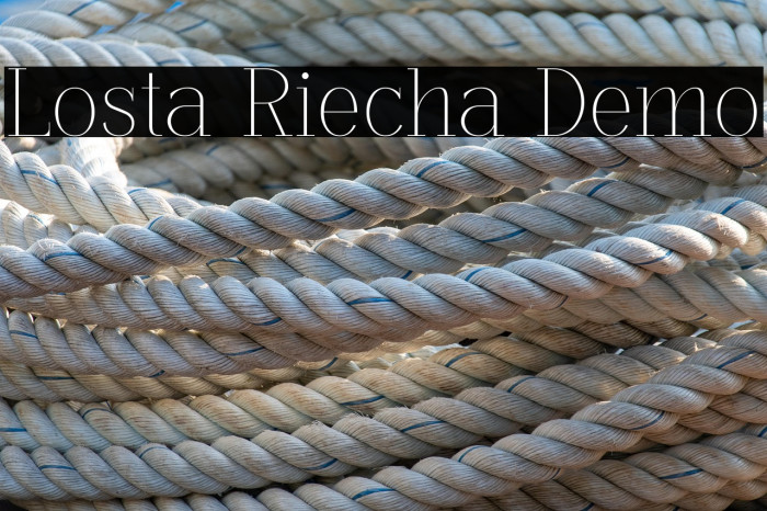 Losta Riecha Demo Example 2