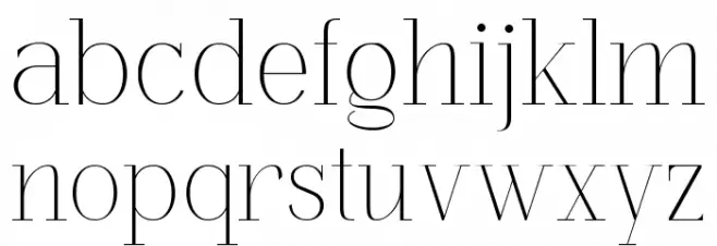 Losta Riecha Demo Font LOWERCASE