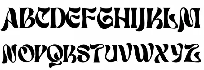 Lostar Шрифта ВЕРХНИЙ