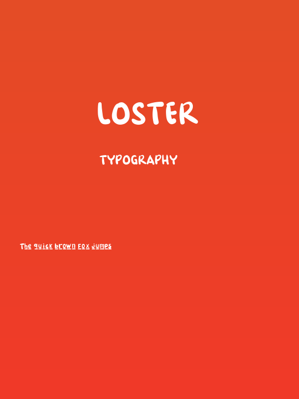 Loster Poster
