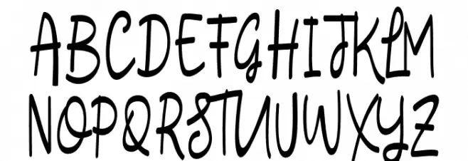 LosteraDemo Schriftart Groß