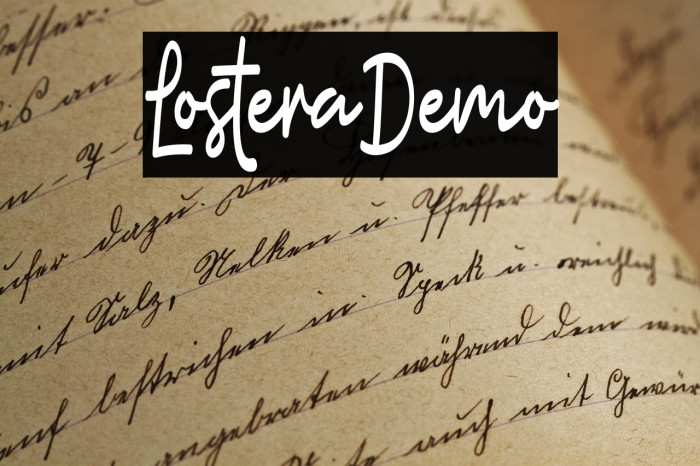 LosteraDemo Example 3