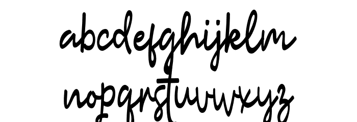 LosteraDemo Font LOWERCASE