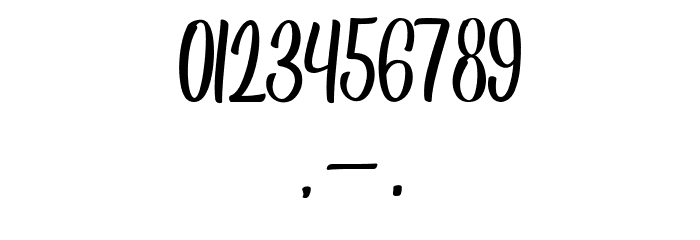 Losteria Font OTHER CHARS