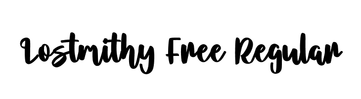 Lostmithy Free Regular  नि: शुल्क फ़ॉन्ट्स डाउनलोड