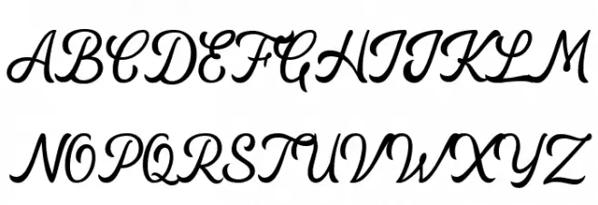 Lostmoond Free Font Regular Fonte MAIÚSCULAS