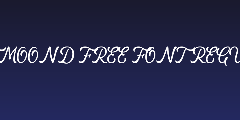 Lostmoond Free Font Regular Social Header