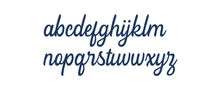 Lostmoond Free Font Regular Lowercase